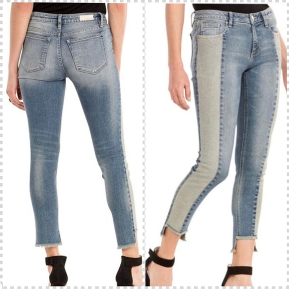 MISS ME Taking Sides Mid Rise Ankle Skinny Jeans - Picture 2 of 15